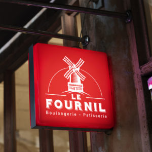 Enseigne lumineuse Le Fournil