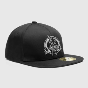 Casquette personnalisé avec le logo d'un barbier